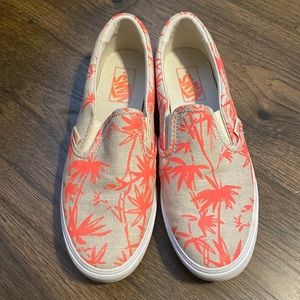 Vans Neon Orange/Coral Palm